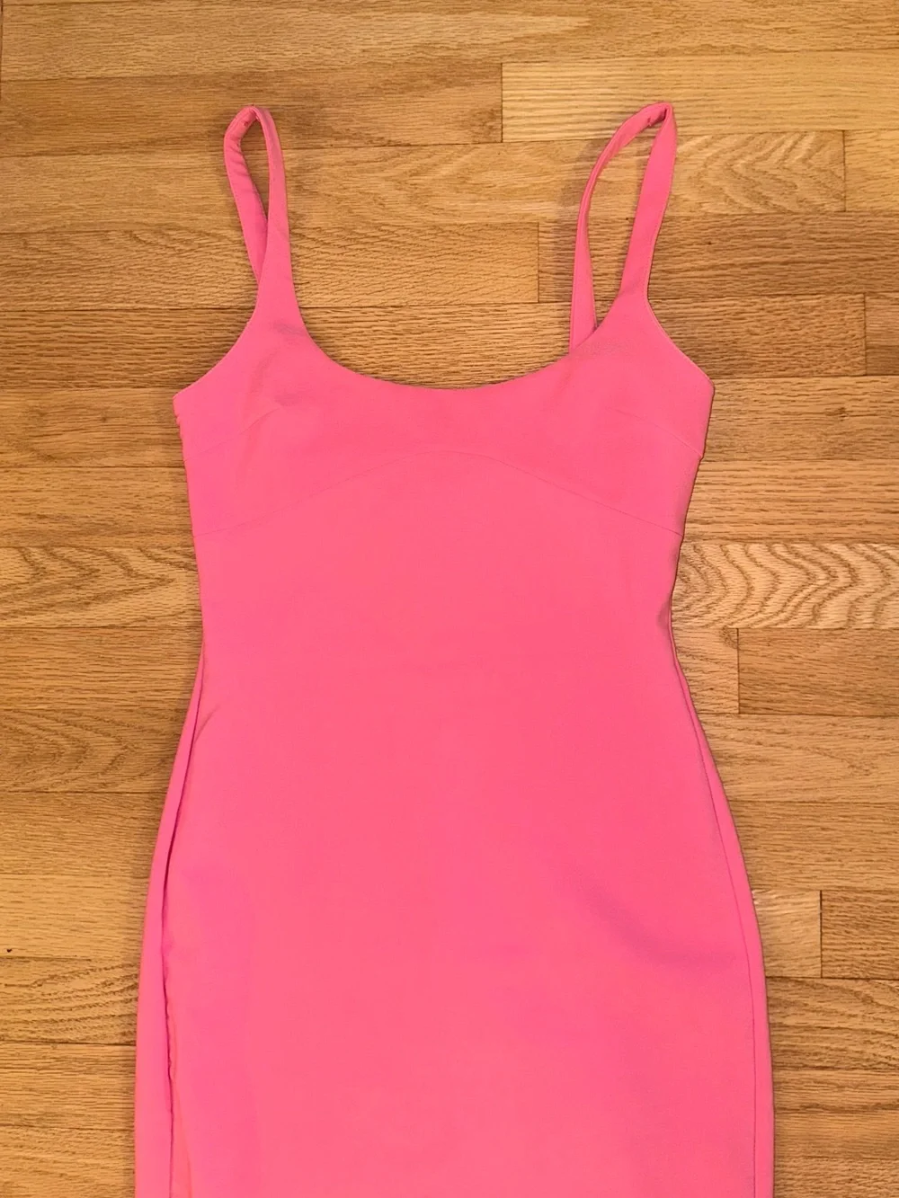 Zara Pink Midi Dress - Picture 1 of 3